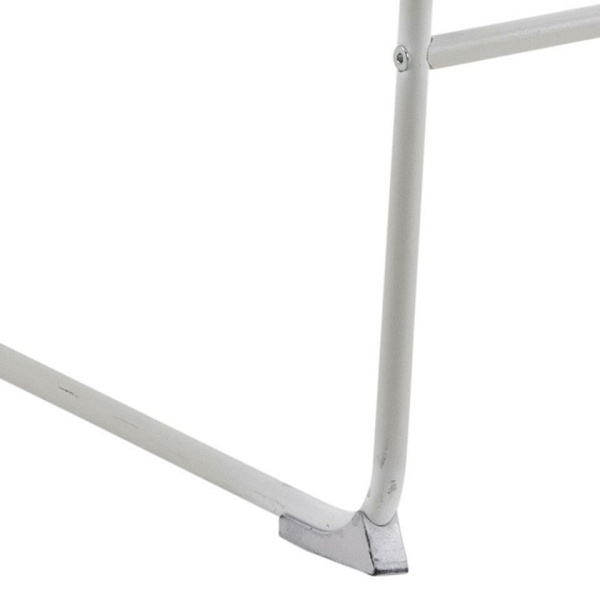 Stołek barowy Tina White PU - ACTONA